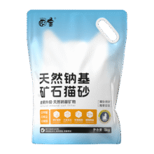 囧宝钠基矿物猫砂原矿破碎除味除臭结团快大颗粒无粉尘吸水快猫咪用品 【无尘矿砂】原味奶香5kg