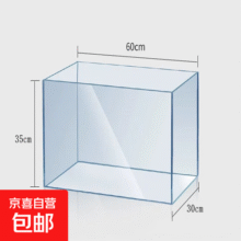 金晶五线超白鱼缸生态造景水草缸家用鱼缸玻璃鱼缸桌面鱼缸 60*30*35CM103.2元 (券后省0.8,月销3000+)