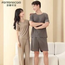 FENTENG CARE 芬腾可安 男女款冰丝凉感短袖家居服套装*2套