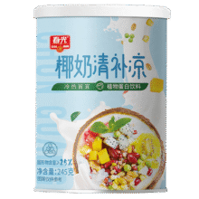 春光 食品海南特产椰奶清补凉 特色小吃椰汁饮品植物蛋白 清补凉245ml*12100元 (满2件9折,券后省5)