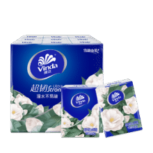 京东秒杀：维达（Vinda）超韧山茶花香手帕纸4层7张*18包 可湿水纸巾小包 面巾纸5.9元（需领券）