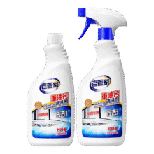 老管家重油污清洗剂500ml*2瓶 厨房强力去油除油剂10.8元