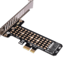NVV Pcie转M.2转接卡 NVMe转接卡全速M.2 Gen3扩展卡 支持X1/X4/X8/X16 SSD固态硬盘转接卡NZ-MK01