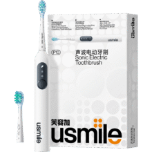 PLUS会员：usmile/笑容加 P10 电动牙刷 全新缓震清洁 昆仑白147.3 元包邮