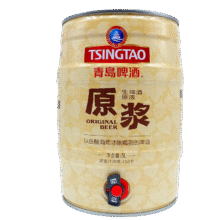 京东百亿补贴：TsingTao 青岛啤酒 7天原浆 生啤酒原液 5L 铁桶装186.75元 包邮（双重优惠）