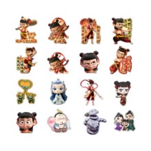 哪吒2电影周边冰箱贴饰品魔童闹海国潮卡通创意磁吸动漫收藏纪念 哪吒归来 7*7