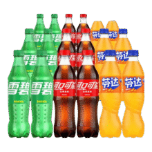 可口可乐汽水碳酸饮料可乐雪碧芬达混合装500ml*18瓶 奥运瓶/普通瓶随机发 可乐+雪碧+芬达（各6瓶）
