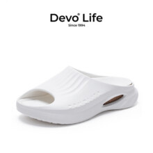 Devo/的沃夏季休闲拖鞋情侣轻便舒适外穿一字软木鞋男鞋女鞋2300139元