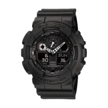卡西欧（CASIO）G-SHOCK 黑武士双显大表盘运动防水手表 黑夜骑士 GA-100-1A1DR499元 (券后省10)