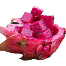 广东红肉火龙果新鲜采摘现摘现发 单果300g+ （4粒）