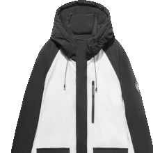 超V：GXG 三防/拒水绒 户外撞色羽绒服男242元