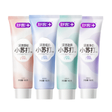 舒客  深洁净白 小苏打牙膏 160g39.02元（需领券，合13.01元/件）