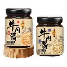 鲁中小将牛肉酱拌饭酱香辣牛肉酱即食五香牛肉拌面酱料麻辣调味料 五香口味两瓶6元 (月销4000+)