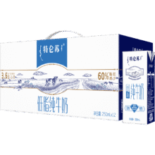 【百亿补贴】蒙牛特仑苏低脂牛奶250ml×12盒礼盒装营养早餐39.74元（需领券）