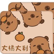 卡皮巴拉 鼠标垫方形 无锁边 260*210*2mm