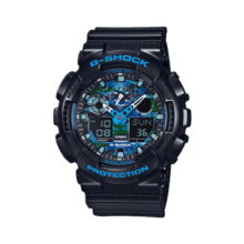 卡西欧（CASIO）G-SHOCK 海神迷彩防水运动运动潮流防水男表 GA-100CB-1ADR