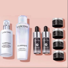 再降价、PLUS会员：LANCOME 兰蔻 极光焕白 水乳套装水150ml+乳75ml 赠超修小黒瓶精华15mlx2+超修小黑瓶眼霜5mlx41176.08元包邮（需领券）(直播间下单还有别的赠品)
