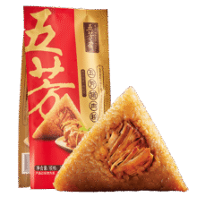 五芳斋粽子 美味猪肉粽100克*2只 中华老字号 端午节嘉兴粽子特产12元 (券后省0.9)