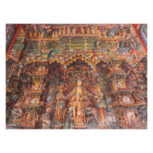 3D-JP拼图平面1200片古建筑艺术客厅插画山西，小西天千佛庵H4055211元