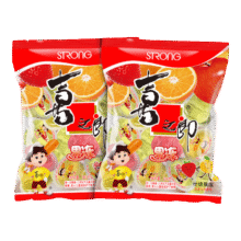 5号10点：喜之郎果味果冻360克*2袋+90克*1袋