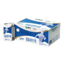 蒙牛 低脂高钙 纯牛奶 3.0蛋白质 盒装 250ml* 16盒*2件53.8元（需领券，合26.9元/件）
