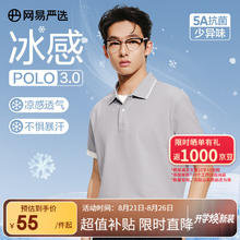 限移动端、京东百亿补贴：网易严选 男士短袖POLO衫 3996650 深花灰 XL39元