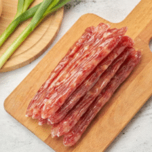 广式风味！广州酒家 秋之枫 福气六分瘦腊肠 500g￥19.82 比上一次爆料降低 ￥3.4