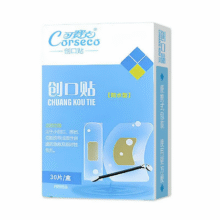 可赛克创口贴防水型PE 30片/盒