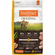 PLUS会员、需首购：Instinct/本能 经典无谷 通用猫粮 鸡肉味 11磅282.55元（需领券）