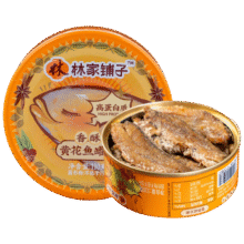 换购价、京东PLUS:林家铺子 香酥黄花鱼罐头110g4.9元