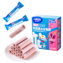 小鹿蓝蓝婴幼儿钙奶黑米谷物棒椰子味 宝宝零食磨牙米饼泡芙饼干25g 10月+14.7元 (券后省0.7,月销4000+)