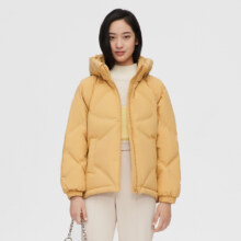 10点、天降礼金、波司登女式大廓形时尚休闲拉链加厚短款羽绒服219.18元+20元金币