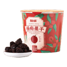 小程序：和成杨梅 分享桶258g 酸话梅桶装蜜饯果干2.92元（需领券）