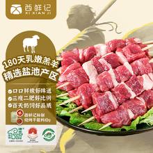 西鲜记 盐池滩羊 羔羊肉串 240g