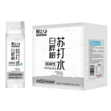 轻上白桦树汁苏打水弱碱健康无负担风味饮品整箱 6瓶*白桦树苏打水380ml17.9元 (券后省2)