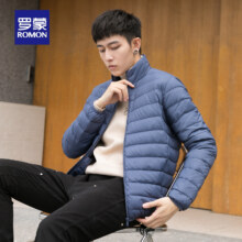 闭眼买，再降价：罗蒙 男士休闲短款秋羽绒服 外套58.3元+4元淘金币 包邮