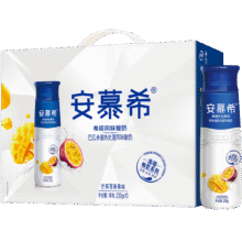 再降价、限地区：伊利安慕希芒果百香果风味酸牛奶230g*10瓶 礼盒装