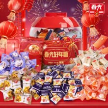 春光 椰味全家福礼盒 358g*29.9元2罐6个口味