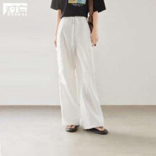 超V会员：DUIBAI 对白 美式伞兵裤 工装休闲裤87元包邮