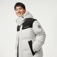 坦博尔 可脱卸帽加厚 高充绒羽绒服 90%绒券后498.8元