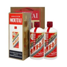 茅台 飞天 海外版 53度 酱香型白酒 500ml*2瓶
