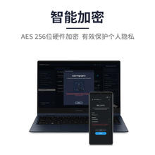 三星 SAMSUNG 1TB Type-c 固态PSSD T7 太空灰MU-PC1T0T