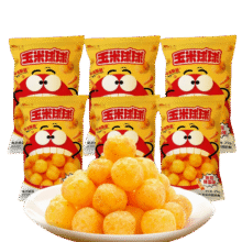 首购：谷生生 玉米球25g*6袋、150g4.9元包邮