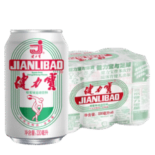 健力宝含蜂蜜补充电解质橙蜜味330ml*6罐运动饮料汽水9.9元