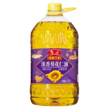 【鲁花直营】鲁花香飘万家浓香葵花仁油5.7L 葵花籽油 食用油109.9元