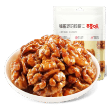 百草味 休闲零食坚果零食 任选 × 10件26元（需领券，合2.6元/件）