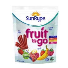 临期：SunRype 100%水果条336g、24条、原装进口