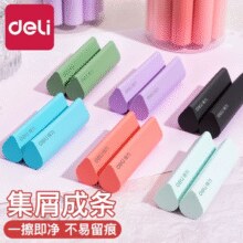 Deli 得力 彩色集屑三角橡皮5块装￥5.50 5.5折