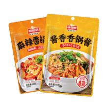 味仙居香锅酱酱香不辣/微辣干锅调料50g小包装麻辣香锅调味酱底料 酱香5包9.9元 (券后省3)