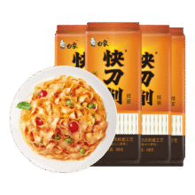 白象快刀削400g拌面凉面刀削面面条挂面 快刀削面 400g*4袋14.9元
